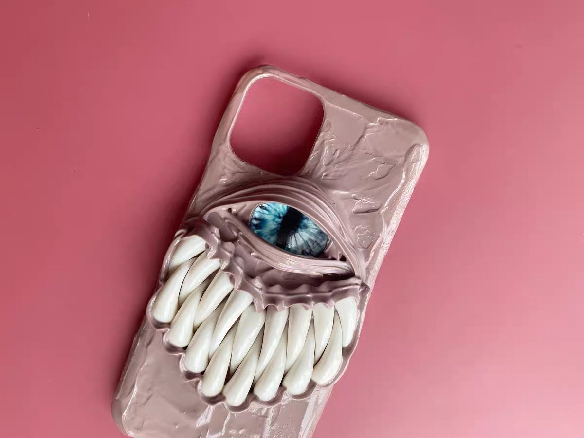 Dark teeth flesh Phone Case DarkEdge Cases